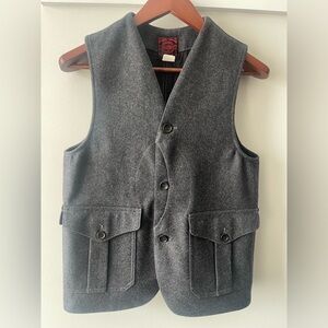 Vintage WORKERS CO  Men's Gray Wool Vest
